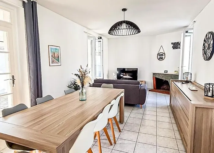 Le Grand Horizon Rochelais, A 5min, Parking בית נופש לה רושל